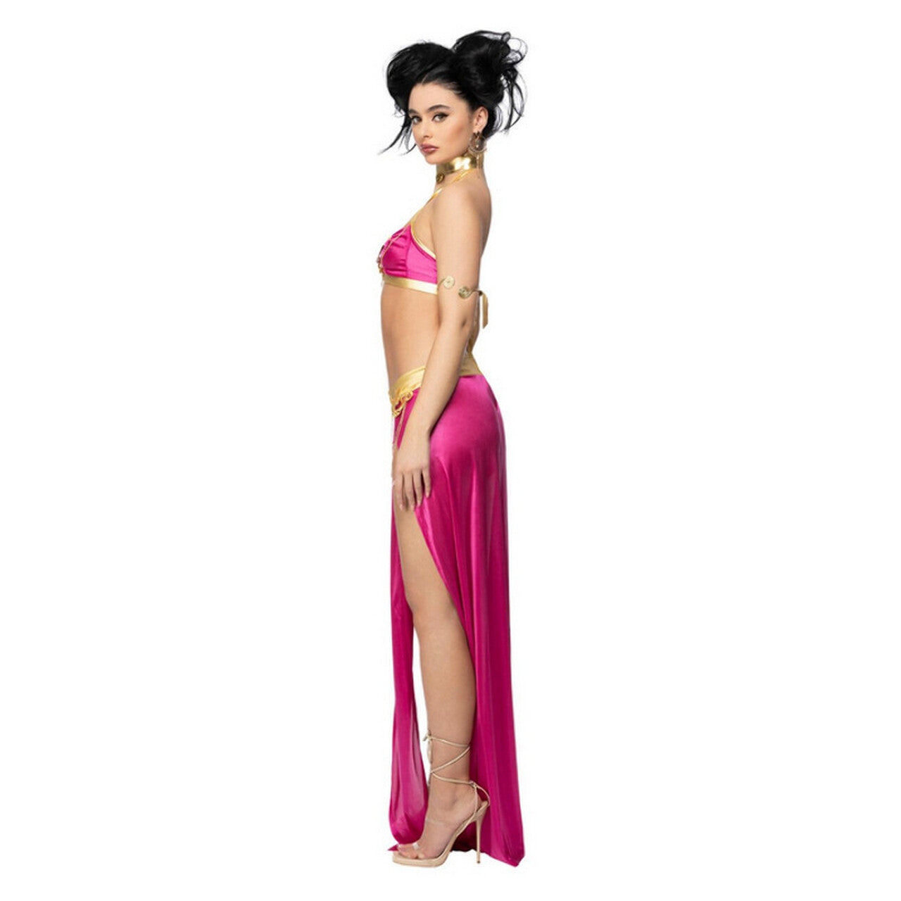 Op deze afbeelding zie je een Kostuums, van het merk Smiffy's. 1001 Nacht Nourah Belly Danseres Vrouw Kostuum