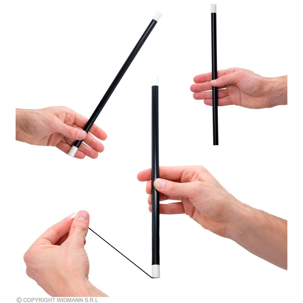 Op deze afbeelding zie je een Accessoires, van het merk Widmann. Toverstok Goocheltruc Go Magic Stick