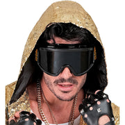 Op deze afbeelding zie je een Accessoires, van het merk Widmann. Panter Slick Ski Bril
