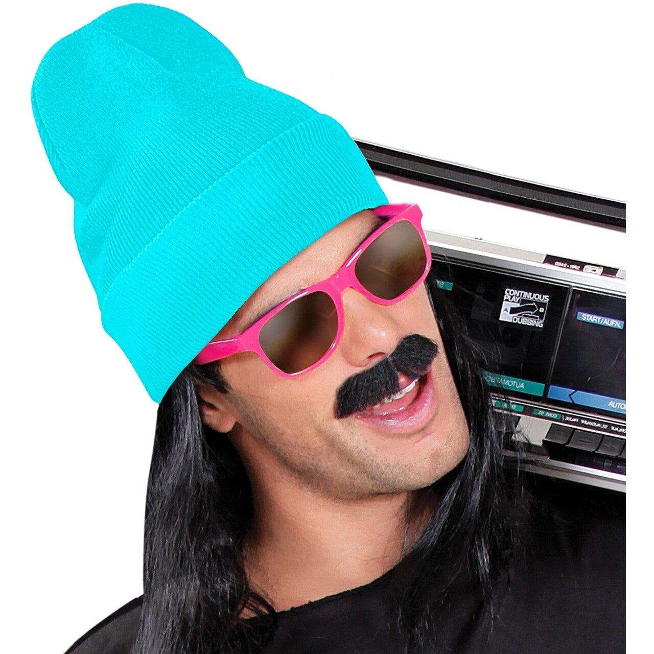 Op deze afbeelding zie je een Accessoires, van het merk Widmann. Lichtblauwe Winter Muts Blue Sky Beanie