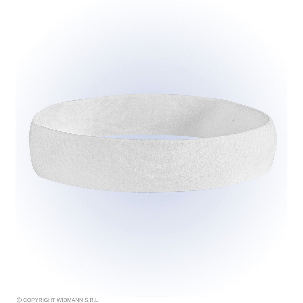 Op deze afbeelding zie je een Accessoires, van het merk Widmann. Witte Headband Als Je Voor Pret Bent