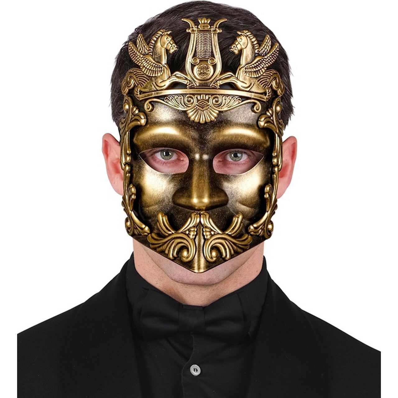 Op deze afbeelding zie je een Accessoires, van het merk Widmann. Oogmasker Griekse Overwinnaar