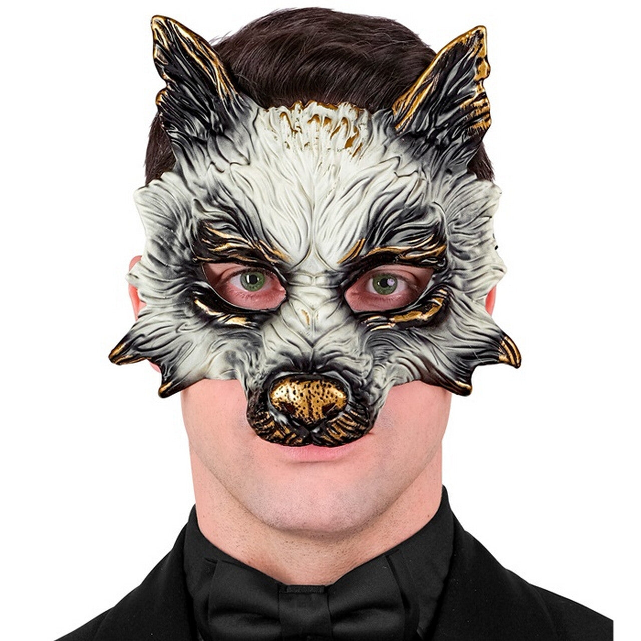 Op deze afbeelding zie je een Accessoires, van het merk Widmann. De Wolf Is Terug Masker