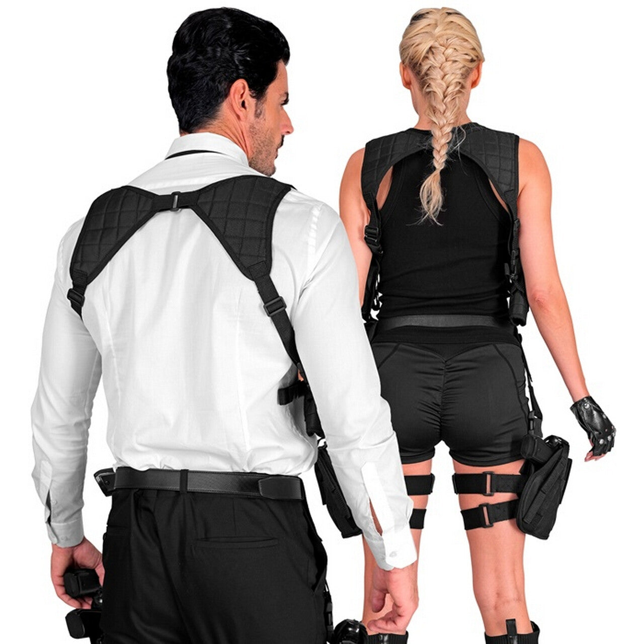 Op deze afbeelding zie je een Accessoires, van het merk Widmann. Schouderholster Quick Shot