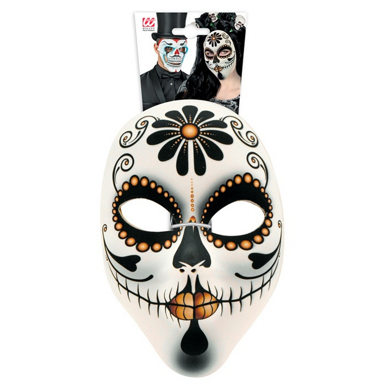 Op deze afbeelding zie je een Accessoires, van het merk Widmann. Masker Weerzinwekkende Catrina