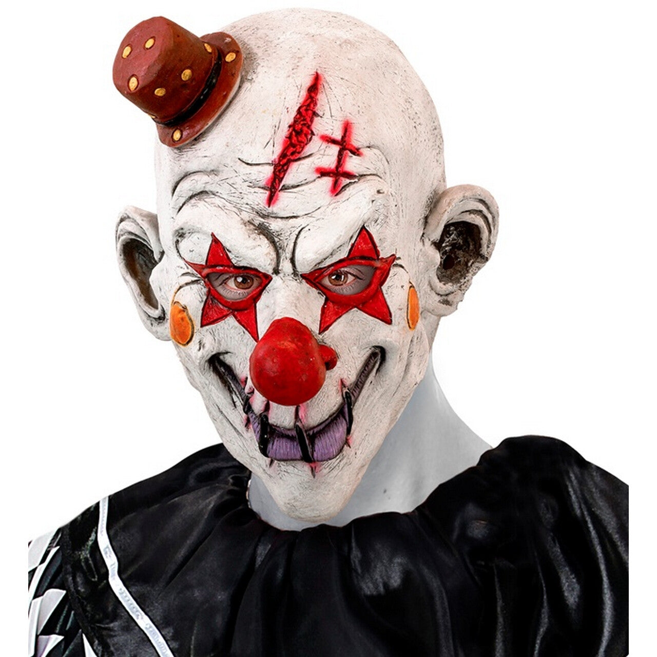 Op deze afbeelding zie je een Accessoires, van het merk Widmann. There To Scare Killer Clown Masker