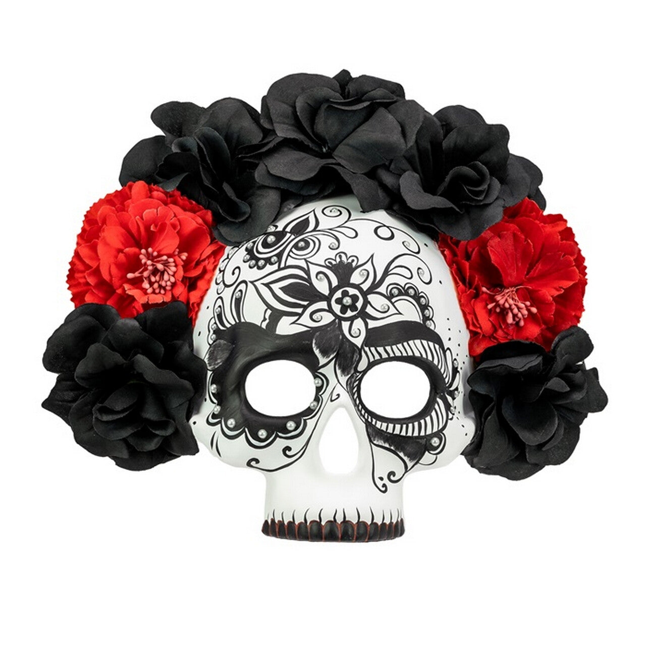 Op deze afbeelding zie je een Accessoires, van het merk Widmann. Masker Rouwende Bruid