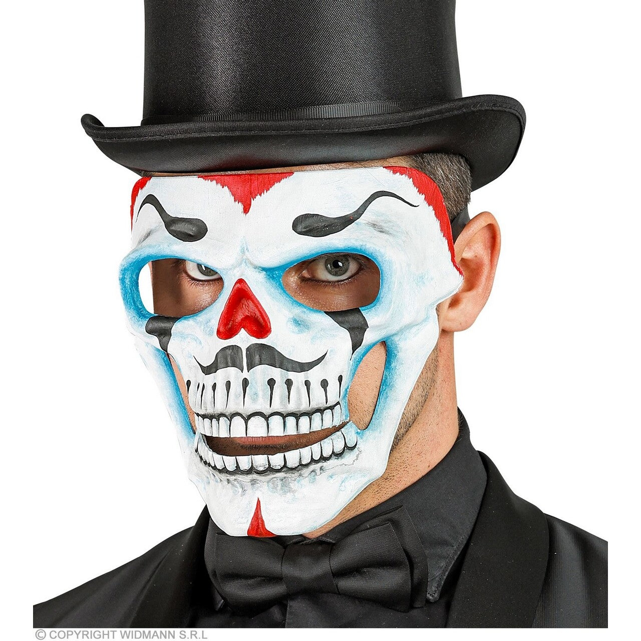 Op deze afbeelding zie je een Accessoires, van het merk Widmann. Masker Dag Van De Doden Schedel