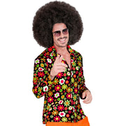 Op deze afbeelding zie je een Kostuums, van het merk Widmann. Flower Dance Overhemd Super 60s Man