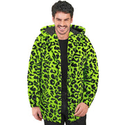 Op deze afbeelding zie je een Kostuums, van het merk Widmann. Bontjas Met Capuchon No Camo Green Kostuum