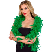 Op deze afbeelding zie je een Accessoires, van het merk Widmann. Boa Groen 180 Centimeter 80 Gram