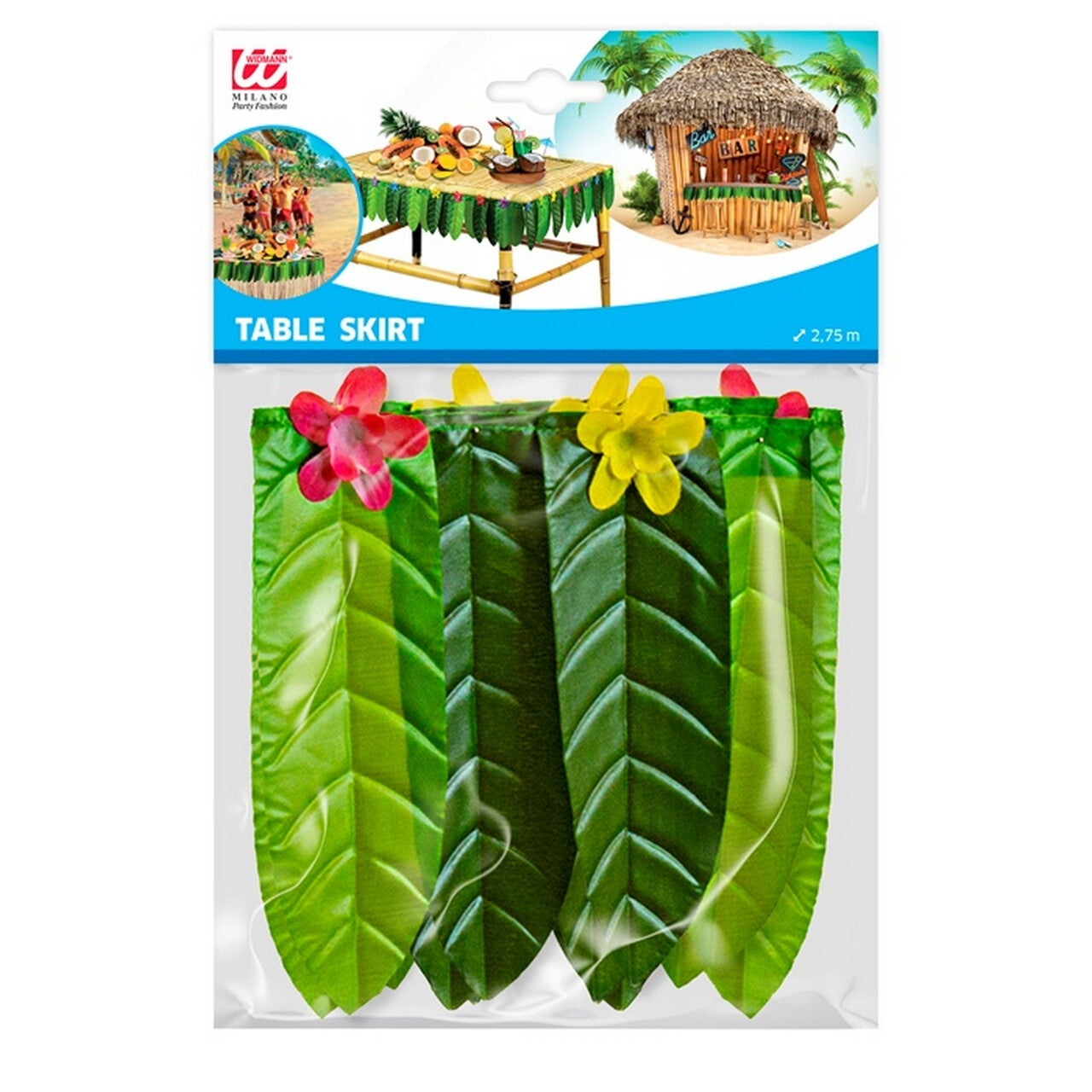 Op deze afbeelding zie je een Decoratie, van het merk Widmann. Tafel Versiering Slinger Tropical Banana