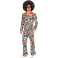 Super Années 60 Véritable Vintage 2 Pièces Costume