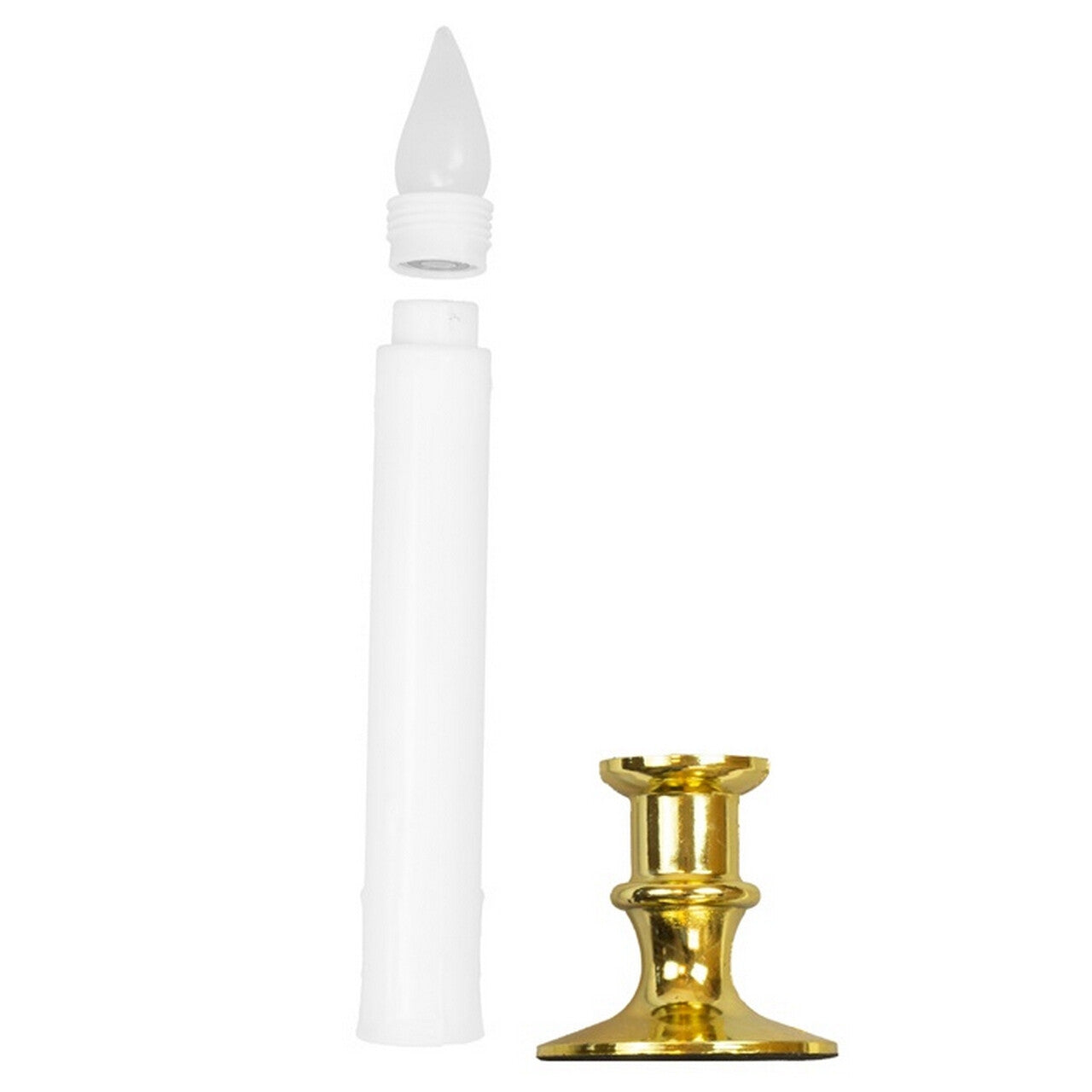 Op deze afbeelding zie je een Decoratie, van het merk Widmann. Kaarsen Set 6 Stuks Met Flikkerend Licht En Timer