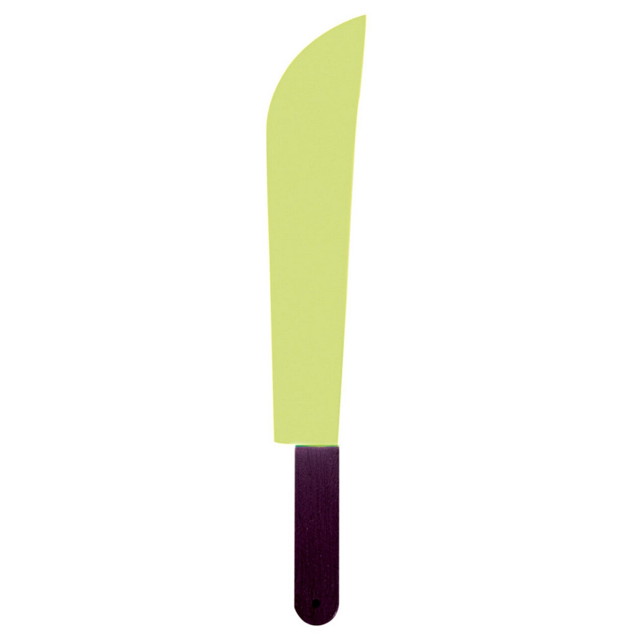 Op deze afbeelding zie je een Accessoires, van het merk Widmann. Glow In The Dark Machete 52 Centimeter