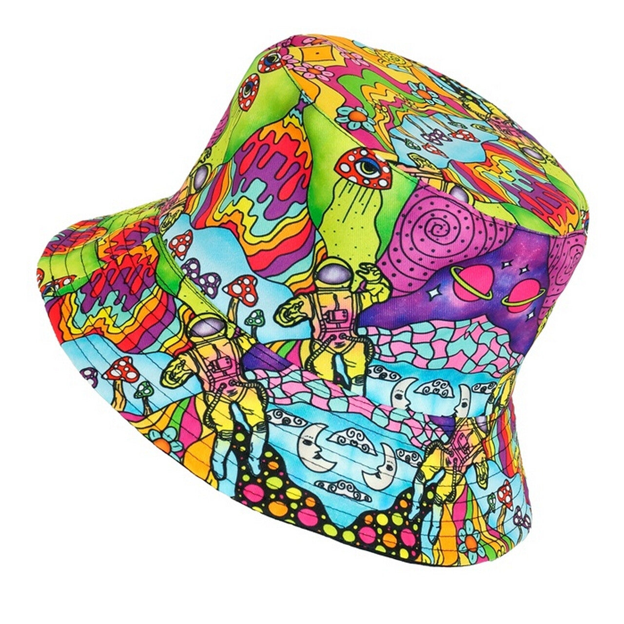 Op deze afbeelding zie je een Accessoires, van het merk Widmann. Bucket Hat Super High