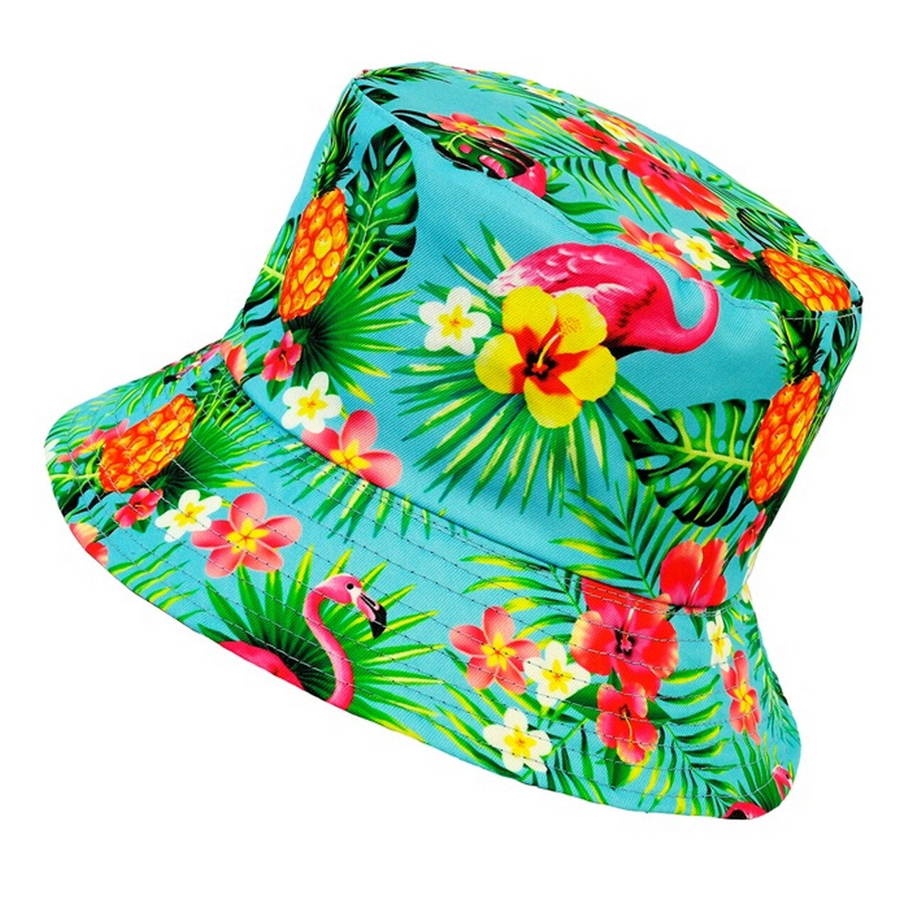 Op deze afbeelding zie je een Accessoires, van het merk Widmann. Bucket Hat Summer Vibes