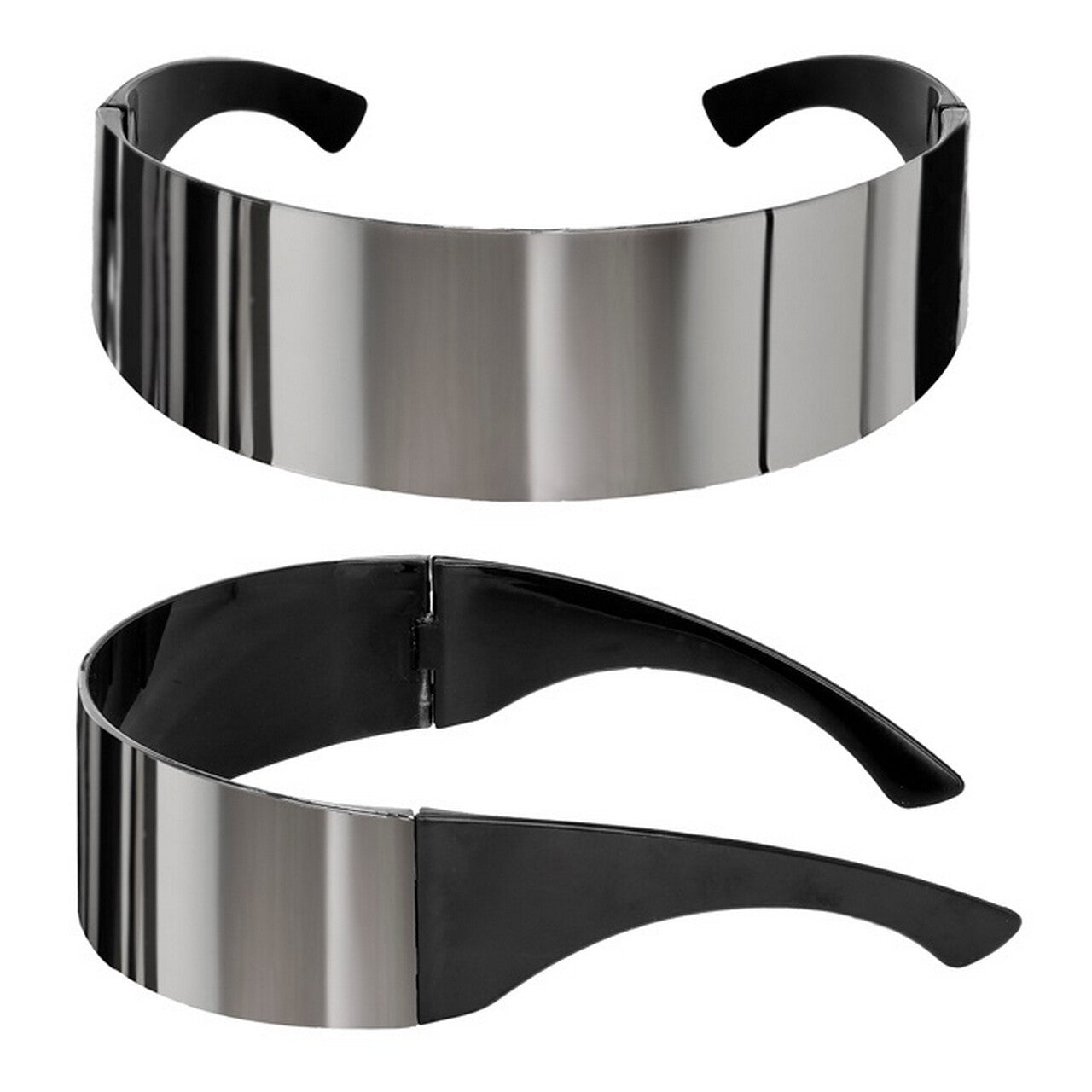 Op deze afbeelding zie je een Accessoires, van het merk Widmann. Futuristische Bril Space Cowboy