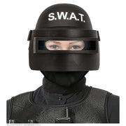 Op deze afbeelding zie je een Accessoires, van het merk Widmann. S.w.a.t. Helm Met Vizier Kind