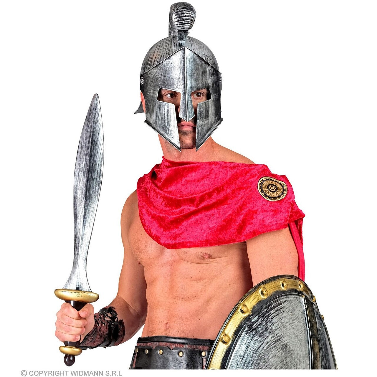 Op deze afbeelding zie je een Accessoires, van het merk Widmann. Spartaans Zwaard Gladiator
