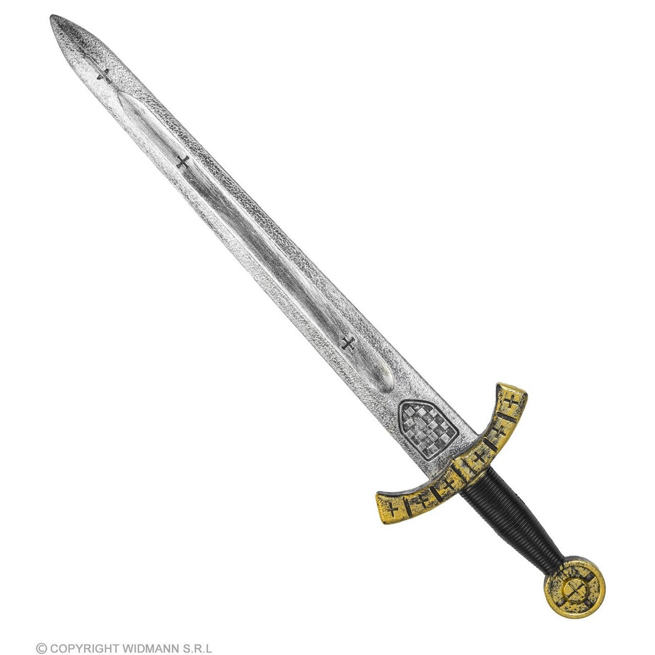 Op deze afbeelding zie je een Accessoires, van het merk Widmann. Ridder Zwaard 61 Centimeter