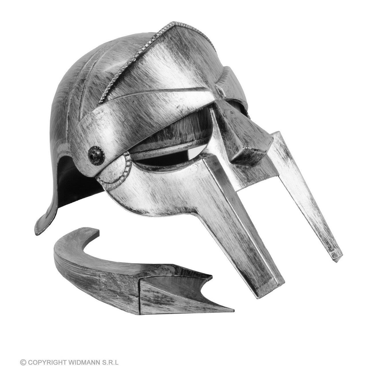 Op deze afbeelding zie je een Accessoires, van het merk Widmann. Gladiator Helm Maximus