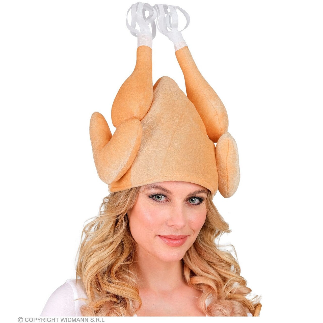Op deze afbeelding zie je een Accessoires, van het merk Widmann. Kok Muts Gebraden Kip