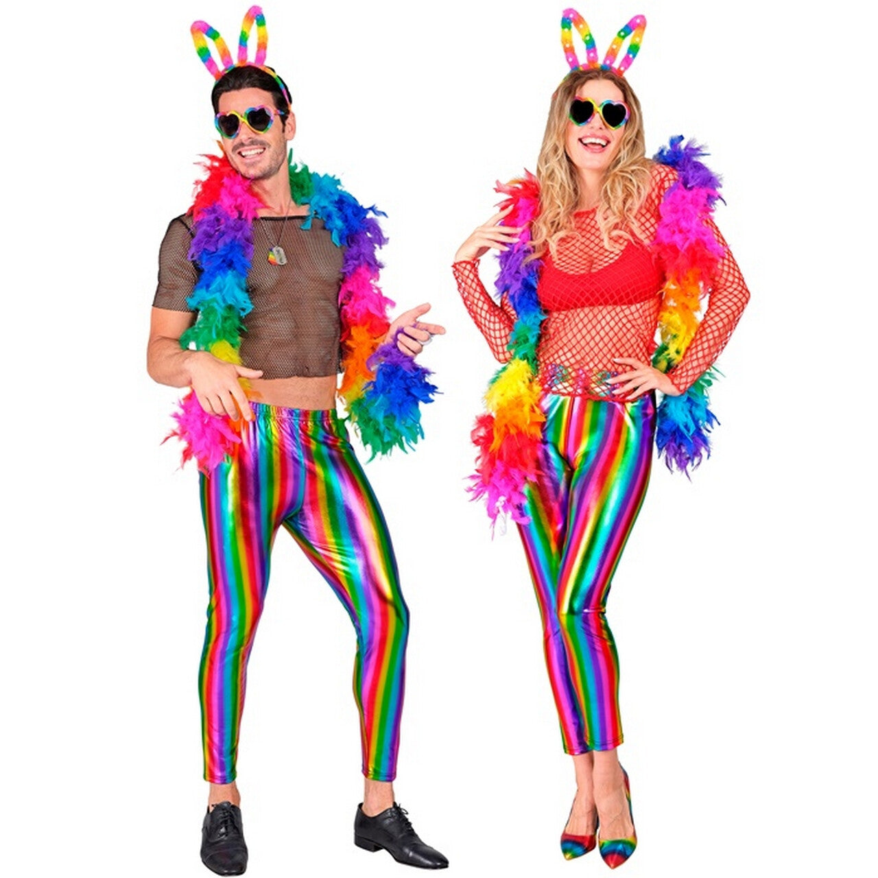 Op deze afbeelding zie je een Kostuums, van het merk Widmann. Coming Out To Be Proud Legging