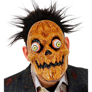 Op deze afbeelding zie je een Accessoires, van het merk Widmann. Masker Bezeten Pompoen Met Wiebel Ogen