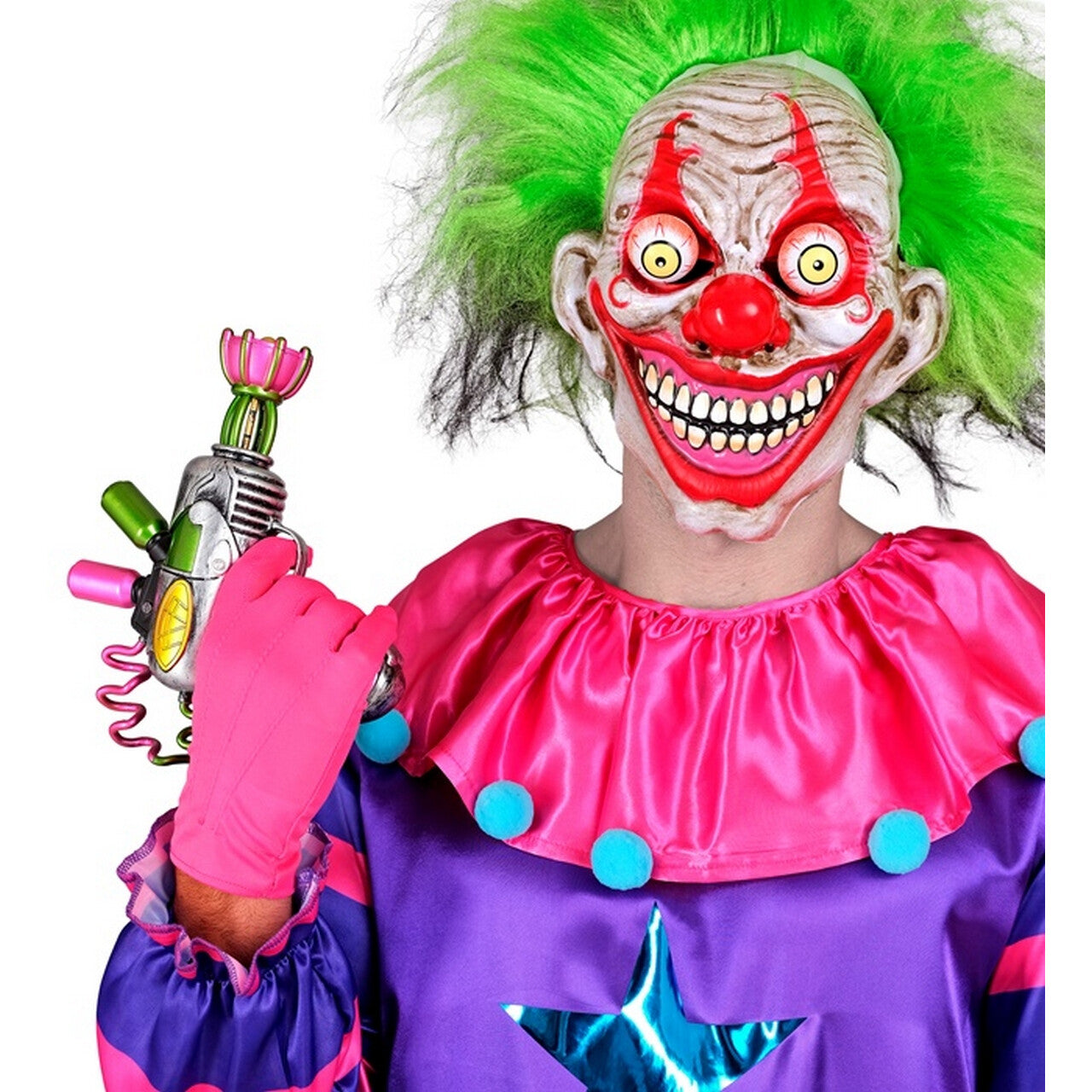 Op deze afbeelding zie je een Accessoires, van het merk Widmann. Vreemd Straal Pistool