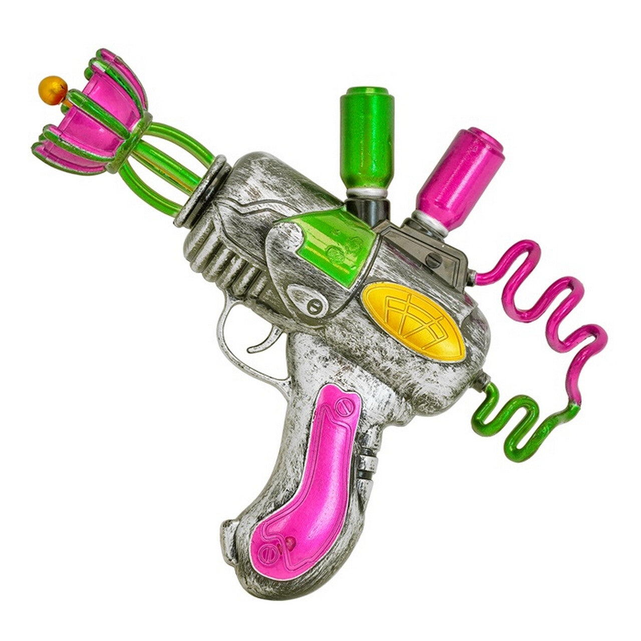 Op deze afbeelding zie je een Accessoires, van het merk Widmann. Vreemd Straal Pistool