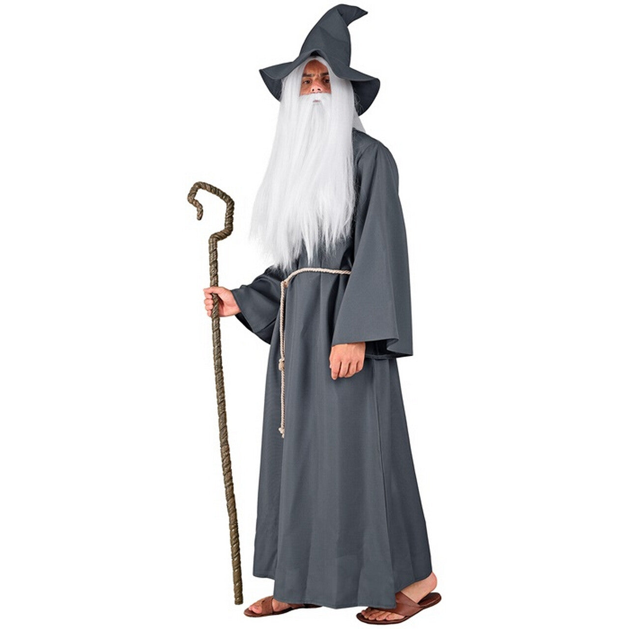 Op deze afbeelding zie je een Kostuums, van het merk Widmann. Herders Of Tovenaars Staf 146 Centimeter Kostuum
