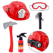 Op deze afbeelding zie je een Accessoires, van het merk Widmann. Levensreddende Brandweer Set Junior
