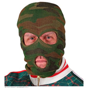 Op deze afbeelding zie je een Accessoires, van het merk Widmann. Bivakmuts Camouflage