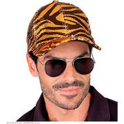 Op deze afbeelding zie je een Accessoires, van het merk Widmann. Pailletten Pet Wilde Tijger