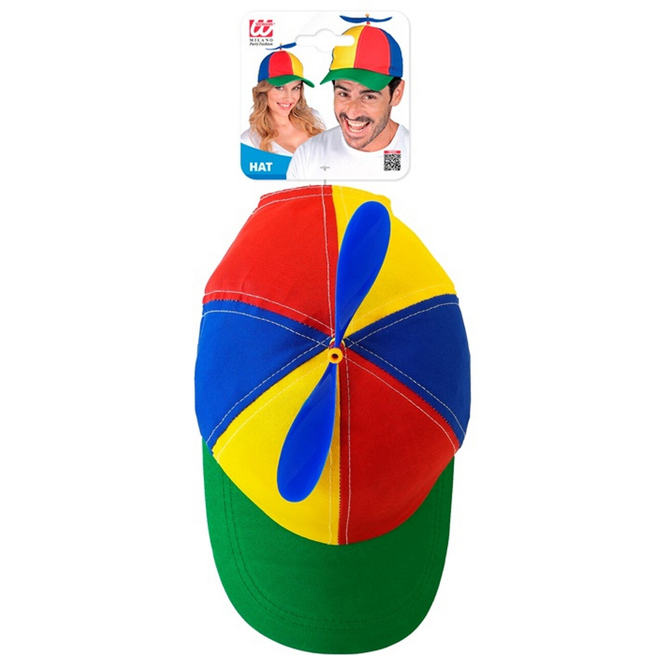 Op deze afbeelding zie je een Accessoires, van het merk Widmann. Gekleurde Helikoper Pet