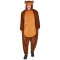 Beertje Bruin Beer Onesie Kostuum