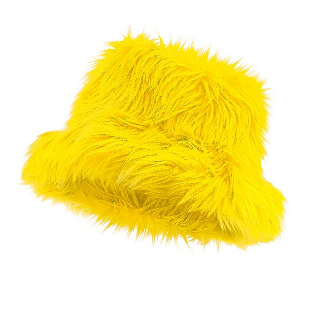 Op deze afbeelding zie je een Accessoires, van het merk Widmann. Warme Buckethat Geel