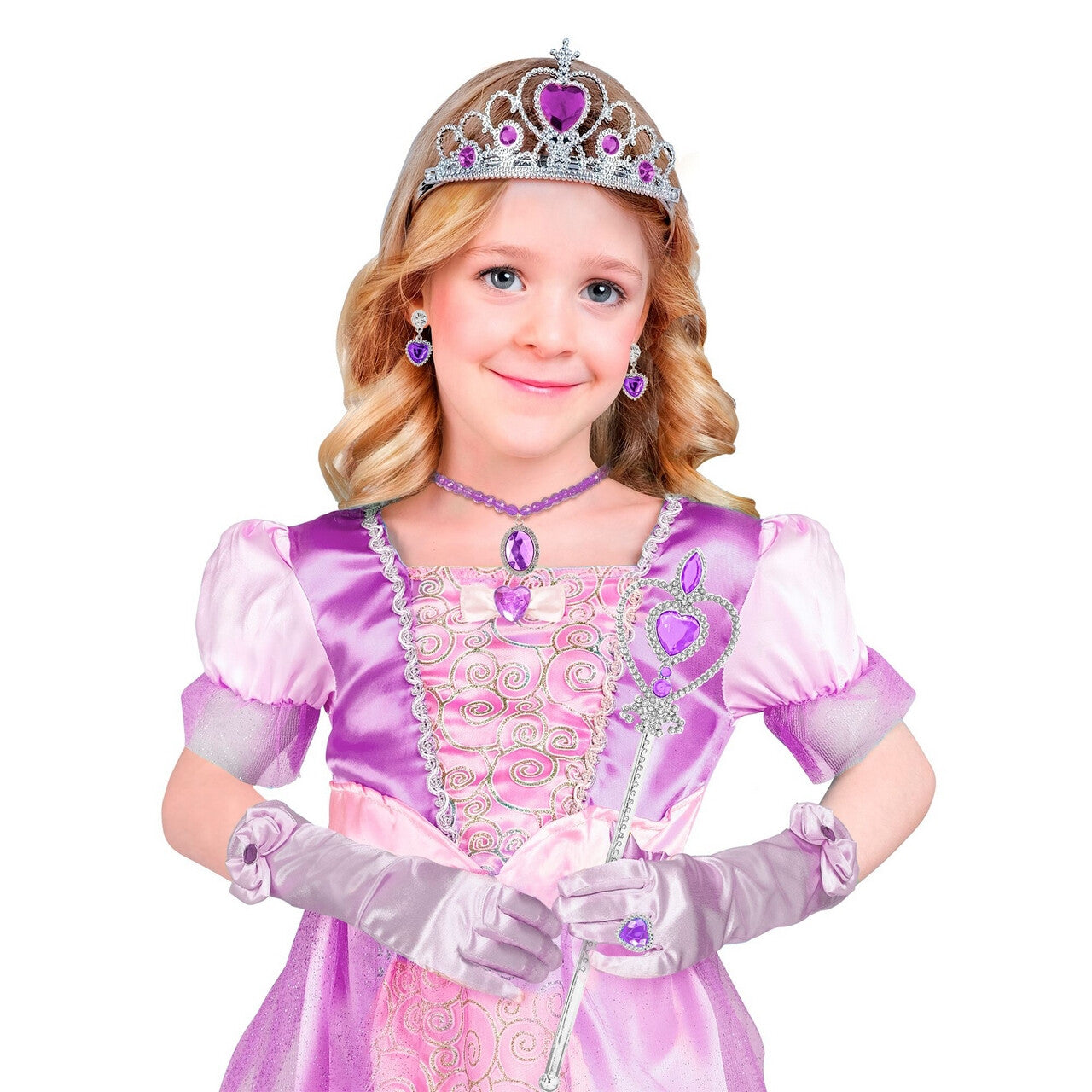 Op deze afbeelding zie je een Accessoires, van het merk Widmann. Prinses Fantasia Accessoire Set