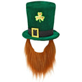 Lucky Leprechaun Hoed Met Baard