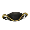 Piraten Tricorn Vilten Hoed Met Schedels