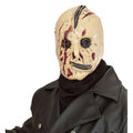 Vervormd Gezicht Masker Bloederige Rits