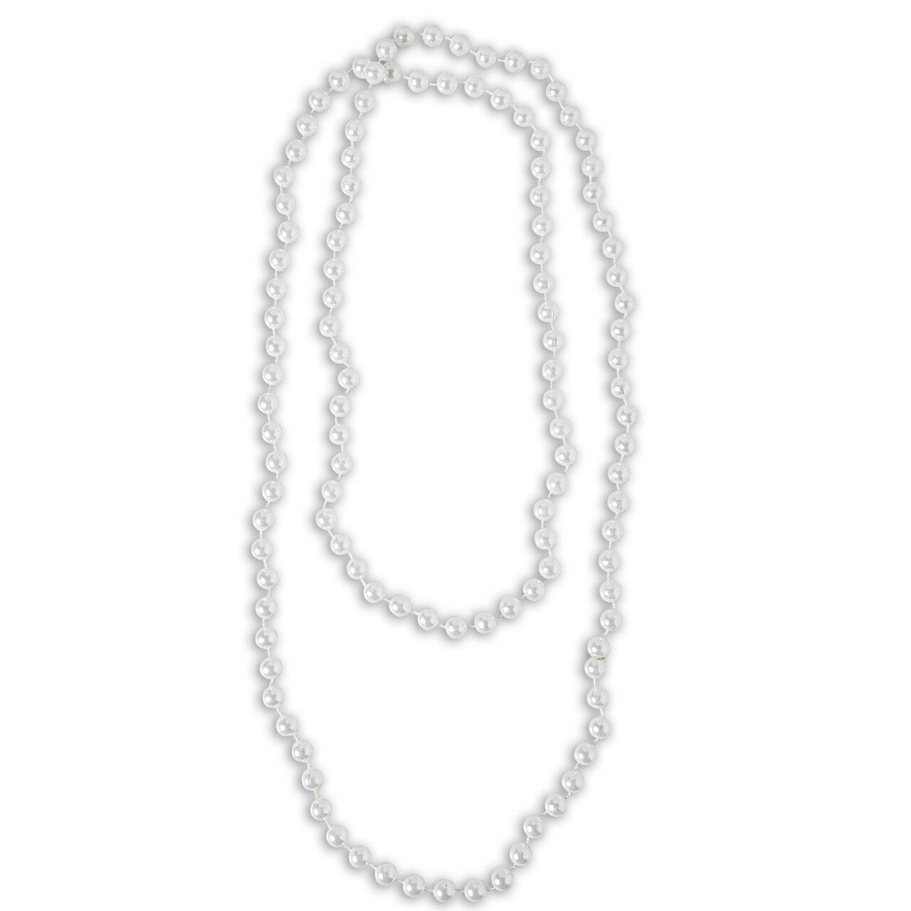 Op deze afbeelding zie je een Accessoires, van het merk Widmann. XXL Parelketting Lang, 160 Centimeter