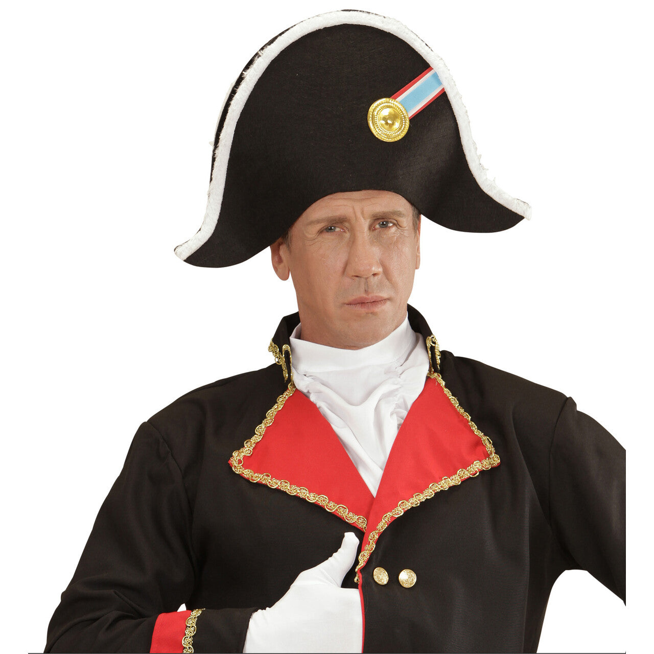 Op deze afbeelding zie je een Accessoires, van het merk Widmann. Hoed Napoleon Bonaparte