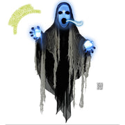 Op deze afbeelding zie je een Decoratie, van het merk Widmann. Innovatieve Spook Met Lichtgevende Handen En Hoofd Met Geluid