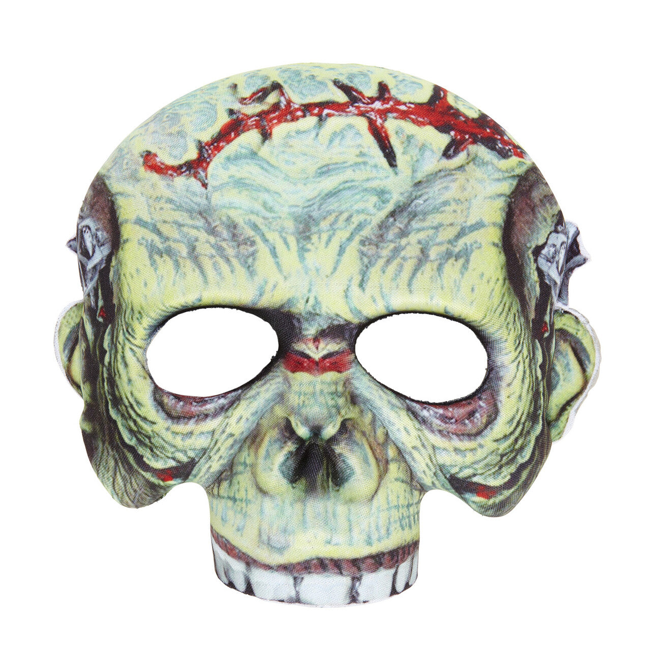 Op deze afbeelding zie je een Accessoires, van het merk Widmann. Halloween Halfmask Kinloos Monster Masker