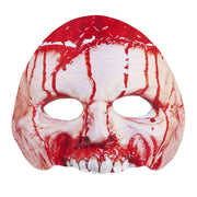 Op deze afbeelding zie je een Accessoires, van het merk Widmann. Halloween Halfmasker Kinloos Bloederige Psycho