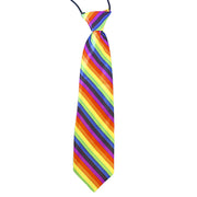 Op deze afbeelding zie je een Accessoires, van het merk Widmann. Stropdas Regenboog Classy Clown
