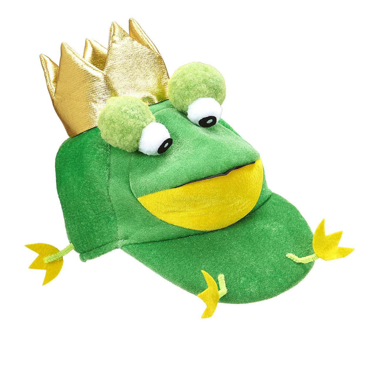 Op deze afbeelding zie je een Accessoires, van het merk Widmann. Gekke Muts Kikker Prins Pet