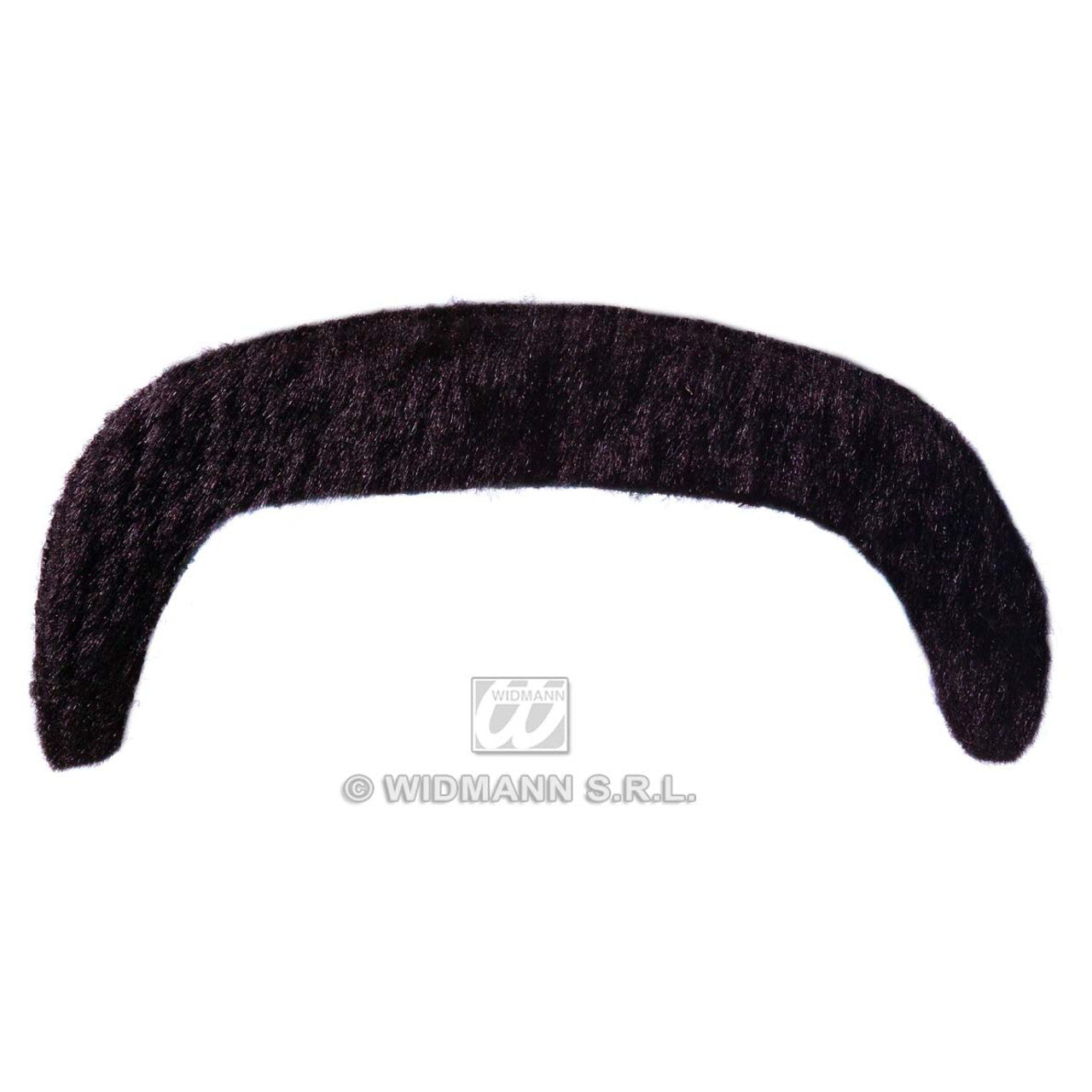 Op deze afbeelding zie je een Accessoires, van het merk Widmann. Snor Zwart, Macho